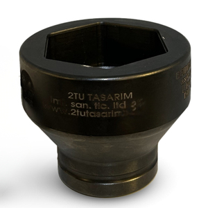 Llave de Vaso para Tuercas de Eje de Alta Resistencia 66X6POINT, Grado de Servicio, Construcción Sólida - Product Image 2