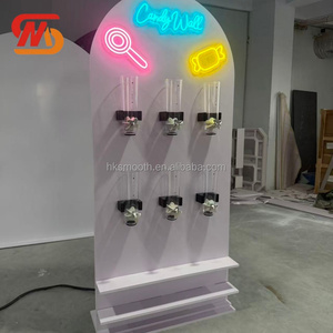 Decoración de Pared para Bodas y Fiestas, Arco 3D para Baby Shower, Fondo de Pared de Acrílico y PVC Colorido con Diseño de Caramelos - Product Image 2