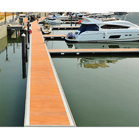 Plateforme flottante en aluminium, ponton, quai, cadre en aluminium, passerelle piétonne touristique, pont à vendre