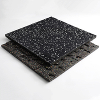 Fitness-Bodenmatte, EPDM-Interlocking-Gummibodenplatten für Turnhallen und Spielplätze