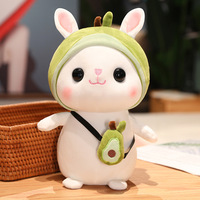 Lapin personnalisé en usine dessin animé décoration de la maison enfants poupées lapin poupée cadeau personnalisé peluche douce jouet en peluche