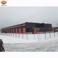 Hall préfabriqué structure en acier avec bureau