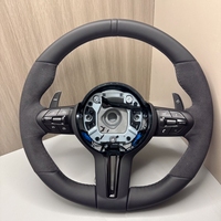 Volant de direction sport de haute qualité pour BMW F30 F10 F15 F20 F22 F25 F32 X5 E46 E60 E70 E90 E91 E92, volant en cuir pour voiture