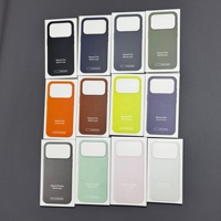 Coque de téléphone portable antichoc magnétique en silicone liquide avec bouton IA d'animation d'usine d'origine pour iPhone 17 Pro Max 17 Air