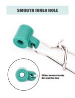 Peluncur Pemberat Senar Pancing # 8 Duo Lock Snap Stainless Steel 110-220LB Lure Quick Snap Klip Pancing Ganti Cepat