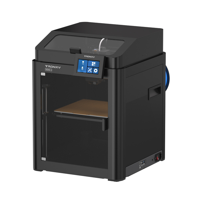 High Precision Portable 3D FDM Auto-Leveling 1.75mm PLA/ABS 3D Printer 1-Year Warranty Fully Enclosed Aluminum Hot Bed New