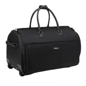 Muestra gratuita: Bolsa de traje negra con cremallera, bolsa de traje de tela Oxford 600D, bolsa de traje de tela no tejida, venta al por mayor - Product Image 4