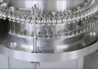 Machine à laver les bouteilles à ultrasons verticale avec logo personnalisé Bouteille en verre Équipement de nettoyage spécial Machine à laver les flacons