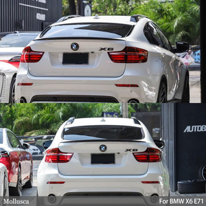 For E71 P Style Honeycomb Carbon Fiber <b>Rear</b> <b>Spoiler</b> Trunk Wing 2007-2014 - Product Image 6