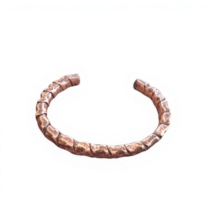 Elegant Copper <b>Bracelet</b> Handmade Pure Copper Wrist Band for Men and Women Daily Fashion and Casual Wear - Product Image 1
