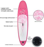 Planche de paddle gonflable (SUP) Stock Shridinlay 10'6'' avec certification CE, accessoires inclus, poids max. 150 kg, aileron unique