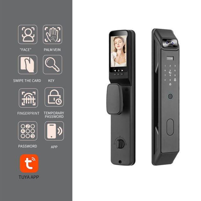 Low Price Smart Door Lock for Hotels Recognition Smart Door Camera Lock for Gate Smart Door Lock