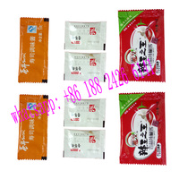 Sachets en aluminium pour aliments, fermeture sur trois côtés, pour la Mayonnaise, la Sauce tomate, Machine d'emballage