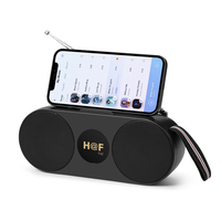 Altavoz Bluetooth con Carga Solar HF-F62, Radio FM, Bajos Potentes, Estéreo, Woofer, Altavoz Inalámbrico BT, Compatible con TF/USB