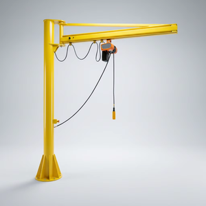 Grúa de pilar tipo <span class=keywords><strong>BZN</strong></span> Anbo de 0.1 a 1 tonelada, giratoria 360 grados, montada en el suelo, con componentes PLC y 1 año de garantía - Product Image 1