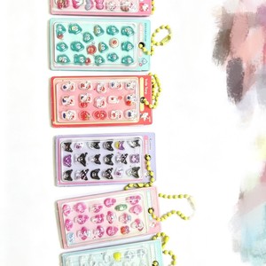 Nouvel autocollant mini-breloque Hua Hus pour femme, motif dessin animé style police Sunsun Jiika Wa-kawaii <span class=keywords><strong>Tamagotchi</strong></span> KT Cat Animal Crossing - Product Image 3