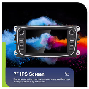 วิทยุติดรถยนต์ Podofo AI DSP หน้าจอ IPS 7 นิ้ว 4+64GB ระบบ Android รองรับ Wireless CarPlay และ Android Auto สำหรับรถยนต์ Ford Focus II/S-Max/Mondeo 9 - Product Image 4