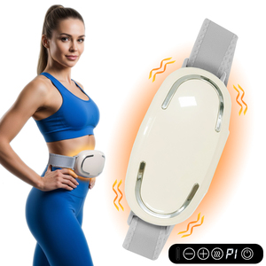 Masajeador corporal Abdominal profesional, cinturón de masaje multifuncional para el hogar, <span class=keywords><strong>Motor</strong></span> recargable sin escobillas, 5 cabezales de masaje finos - Product Image 1