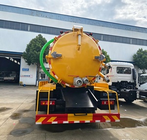 Camión de vacío para aguas residuales Dongfeng National III, diésel, 7 toneladas, 4x2 ejes, tanque séptico de 7 metros cúbicos, bomba de lodos para limpieza de alcantarillado - Product Image 6