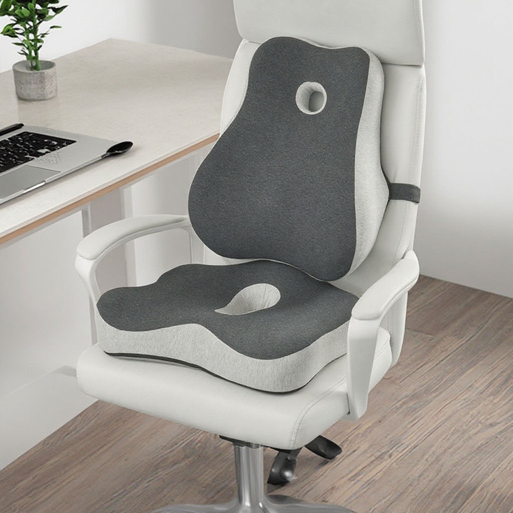 Ergonomic Amazon Seat Pads Memory Foam Seat Desk Chair Cushion
