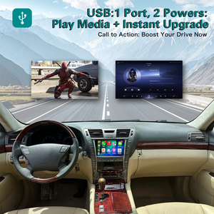 Interfaz Android Auto para Lexus IS GS GX LX <span class=keywords><strong>ES</strong></span> LS460 2006-2008, Mirror Link, Radio, Car Play Inalámbrico, Apple Carplay, Navegación - Product Image 5