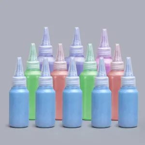 60Ml 100Ml Monomeer Fles Lege Plastic Vloeistof Knijp Druppelaar Flessen Voor Pigment Lijm Container