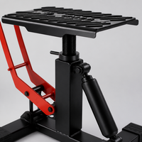 Plateforme élévatrice hydraulique à ciseaux pour moto tout-terrain, support de réparation pour moto tout-terrain, outil d'entretien robuste pour atelier et garage