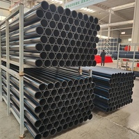 Tuyau d'irrigation HDPE de haute qualité, non toxique, sans odeur, DN20-DN800mm, rond