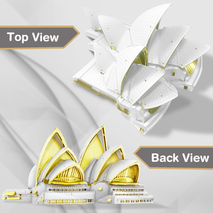 Rompecabezas Metálico 3D <span class=keywords><strong>de</strong></span> <span class=keywords><strong>la</strong></span> <span class=keywords><strong>Ópera</strong></span> <span class=keywords><strong>de</strong></span> <span class=keywords><strong>Sídney</strong></span> (grande) <span class=keywords><strong>de</strong></span> Piececool, Juguete Educativo <span class=keywords><strong>de</strong></span> Construcción para Adultos o Niños - Product Image 4