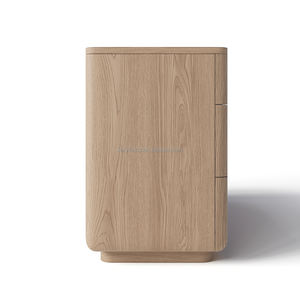 FERLY Ensemble de meubles modernes pour chambre à coucher Commode de luxe en bois massif de chêne avec <span class=keywords><strong>plusieurs</strong></span> tiroirs - Product Image 3