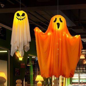 DAMAI Halloween Ghost and Luminous Pumpkin Lantern for Halloween Decorations in Shopping Malls Schools Kindergartens - Product Image 2