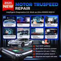 Outils de diagnostic MaxiSys Elite II Pro ULTRA, programmation et codage ECU J2534, scanner automobile MS919, TruSpeed CAN FD DoIP