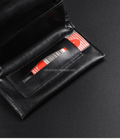 Pochette à pipe en cuir vintage portable de haute qualité avec logo personnalisé, vente en gros, stockage de tabac, directement de l'usine