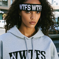 Vente Flash : Sweat à Capuche Personnalisé en Coton Épais pour Femme avec Logo Brodé – Fournisseur