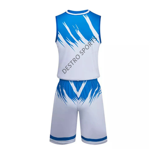 Uniforme de Baloncesto para Adultos al por Mayor, Personalizado, Reversible, 100% Poliéster, de Secado Rápido, Transpirable, Antibacterial, Tallas Grandes - Product Image 5