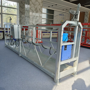 Plataforma de Trabajo Suspendida Eléctrica Galvanizada en Caliente de Acero Moderno ZLP630 de 6 Metros / Andamio / Plataforma de Suspensión / Grúa de Suspensión - Product Image 3