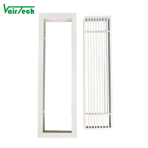 Lõi Thông Gió Hvac <span class=keywords><strong>C</strong></span>ó Thể Tháo Rời Thanh Tuyến Tính Bằng Nhôm Lưới Thông Gió Lưới Tản Nhiệt - Product Image 4