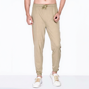 New Arrival High Quality Men's Straight Mid Waist Lightweight Casual <b>Trouser</b> 2025 Best Price - Product Image 1