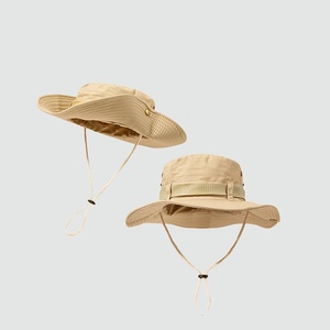 Hiking Unisex Blank <strong>Bucket</strong> <strong>Hats</strong> Caps Foldable Fisherman New Sunscreen and Shading Custom <strong>Funky</strong> Safari Fishing Summer Front Panel - Product Image 4