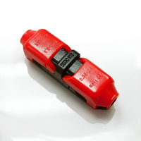 Connecteur de fil à serrage rapide de type H à 1 broche en laiton rouge Scotch Lock, bornes à sertir 22-18AWG, boîtier PC, bande LED, câble audio de voiture