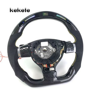 Volante de fibra de carbono LED para Volkswagen MK5 compatible con GTI MK6 MK7 MK8 Golf 2003 2004 2005 <span class=keywords><strong>2006</strong></span> 2007 2009 compatible con personalización - Product Image 5