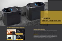 Pompa Booster Listrik Pintar Otomatis Multi-Tahap Senyap Komersial Tekanan Tinggi 60Hz Air Bersih Tunggal 0.75HP Variabel