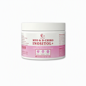 DUOZI Myo & D-Chiro Inositol en Polvo con Folato y Vitamina D, 60 Porciones, 120G, Suplemento Instantáneo para el Apoyo Hormonal Femenino - Product Image 2