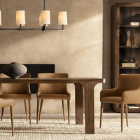 Fauteuil de salle à manger en cuir Nicola Slope, haut de gamme, luxe, structure en acier sur mesure, chaise de salle à manger rembourrée pour la maison, le bureau, l'hôtel