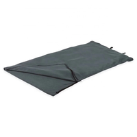 Doublure de camping en soie de coton lavable et ultralégère personnalisée Drap de voyage portable en polyester emballé dans un sac pour l'extérieur