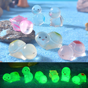 Tortue en résine lumineuse Tortue en résine de guérison naturelle pour la décoration intérieure - Product Image 2