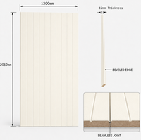 Fournisseur en gros de revêtements muraux en MDF KASARO, panneaux peints par pulvérisation sans formaldéhyde pour la décoration murale d'accentuation de villa
