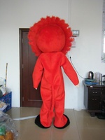 Costumes de mascotte de lion rouge en peluche douce et fine sur mesure pour adultes, thème de Noël, prix de gros