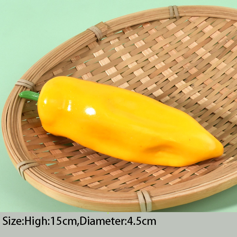 Pimiento Amarillo Plano
