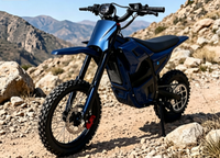 Motos électriques tout-terrain M5 pas chères pour adultes, vente en gros, 1200W, moteur central, moto électrique populaire 50km/h pour l'Amérique du Sud